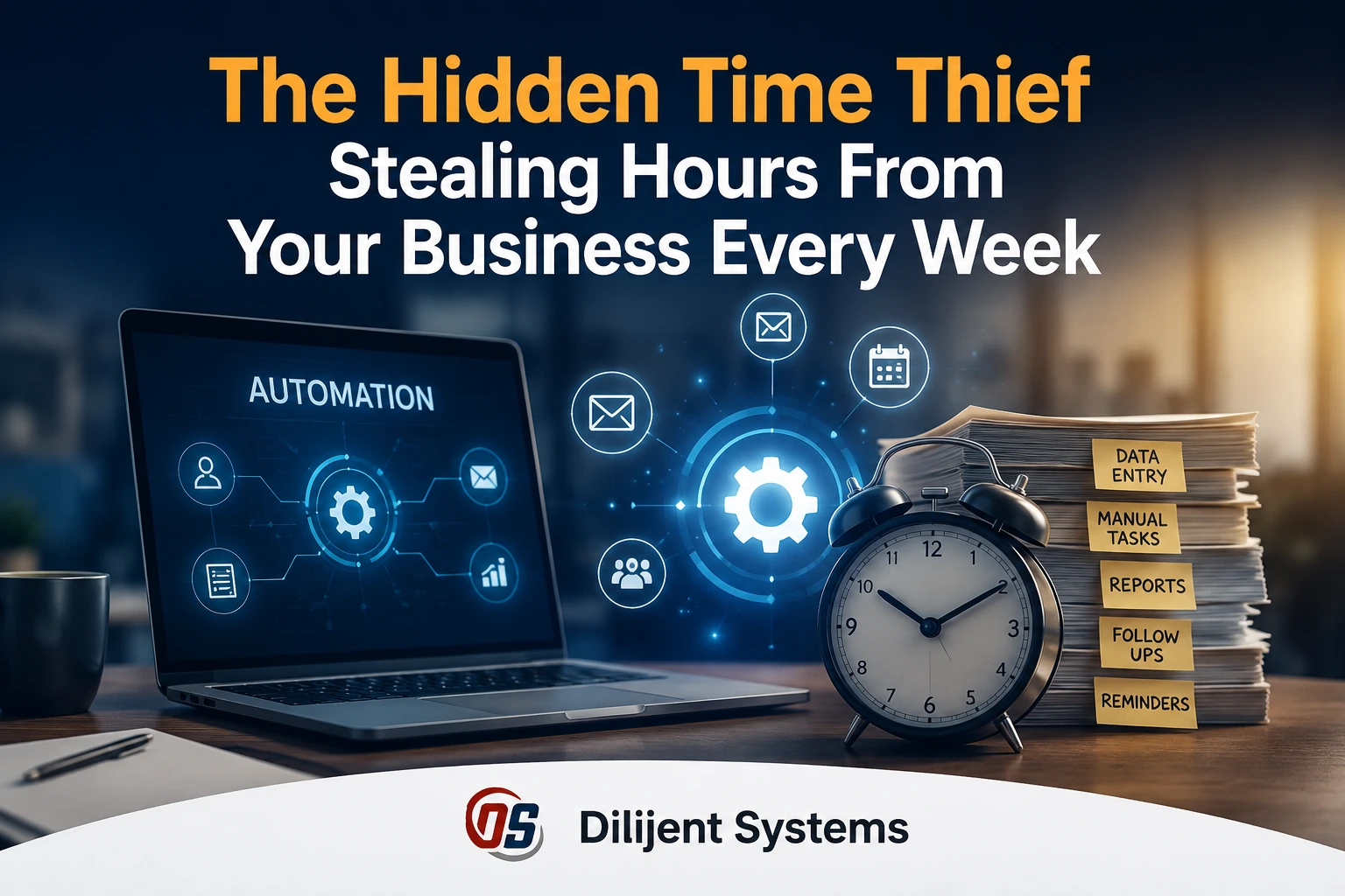 Automation Solutions for Businesses: infographic